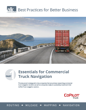Best Practises Part 1: Essentials for Commercial Truck Navigation